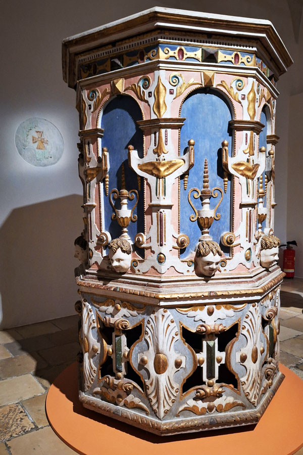 Predigtstuhl, Kanzel der Schlosskapelle von Greillenstein (um 1604)