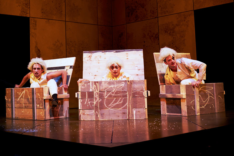 Tilman Tuppy, Aaron Blanck, Justus Balamohan Maier © Tommy Hetzel