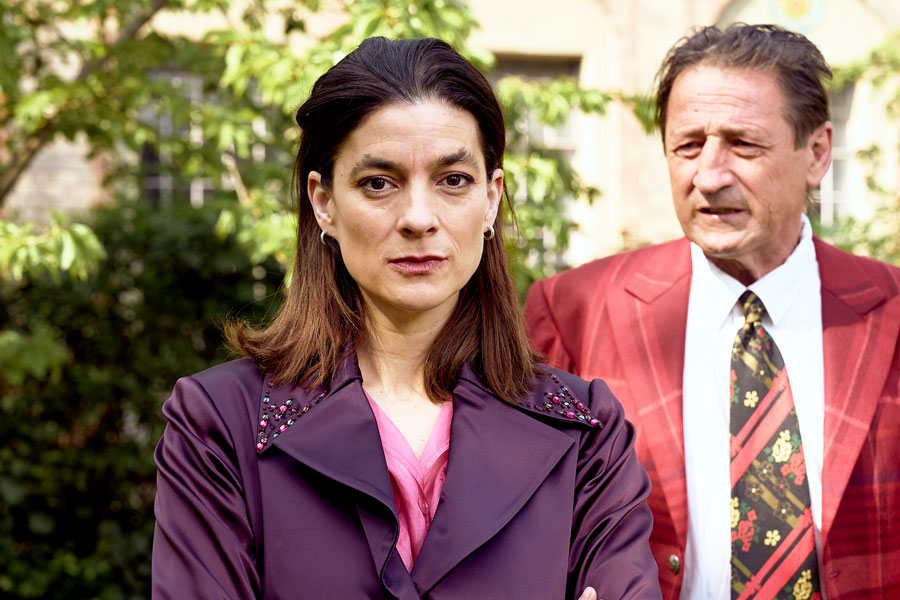 Sophie Aujesky (Sophia), Andreas Patton (Rappelkopf) © Jakob Stickler