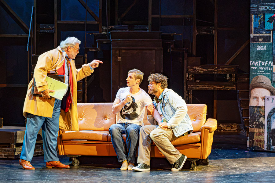 Martin Berger, Simon Stockinger, Sebastian Brummer © Lalo Jodlbauer/Bühne Baden
