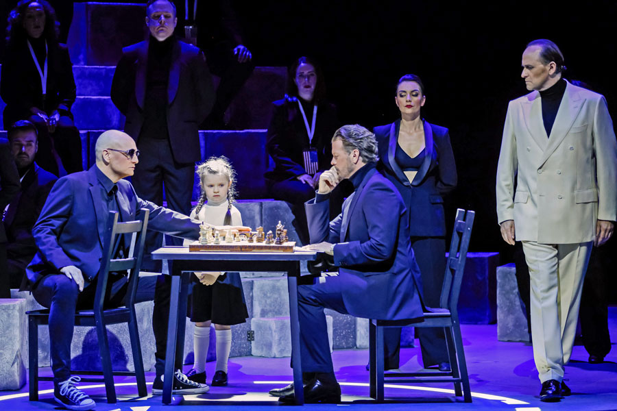 Drew Sarich, Nicole Bonnet, Mark Seibert, Anetta Szabó, Reinwald Kranner © Christian Husar