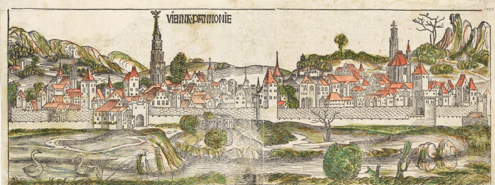 Illustration aus dem Buch Wien, Sachslehner
