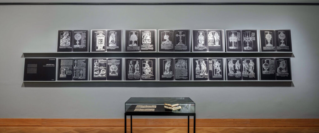 Ausstellungsansicht © Kunstsammlungen der Akademie der bildenden Künste Wien, Foto: Iris Ranzinger 