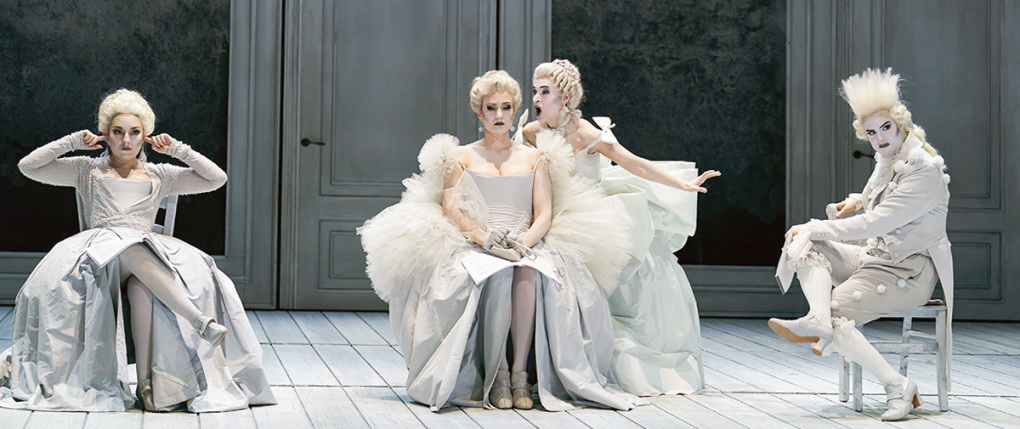 Andrea Carroll (Smorfiosa), Julie Fuchs (Stonatrilla), Serena Gamberoni (Porporina), Josh Lovell