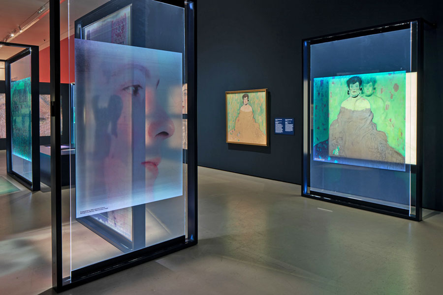 Ausstellungsansicht Foto: Johannes Stoll / Belvedere, Wien
