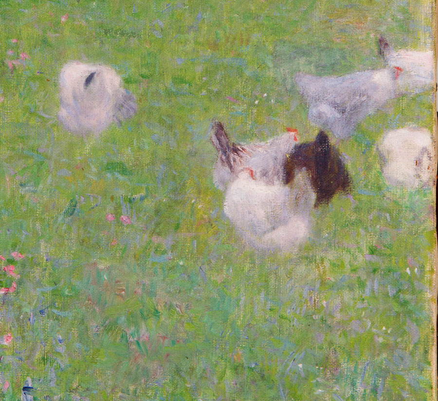  Gustav Klimt, Nach dem Regen (Detail), 1898  Foto: Belvedere, Wien 