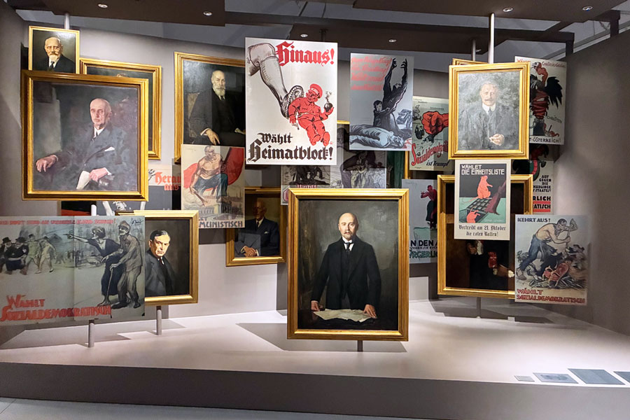 Gewalt – Gesellschaft, Ausstellungsansicht Gewalt – Gesellschaft, Ausstellungsansicht