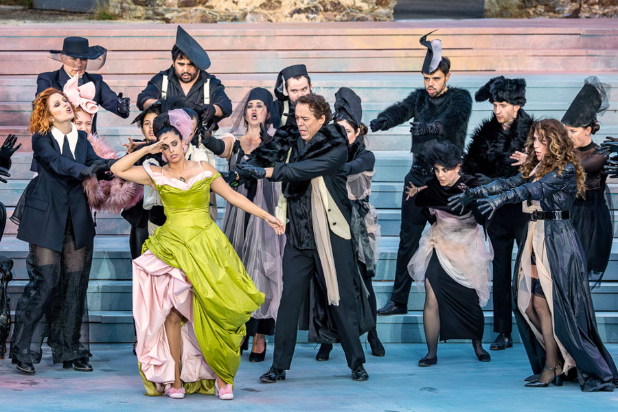 La traviata, Ensemble © Alexander Ch. Wulz