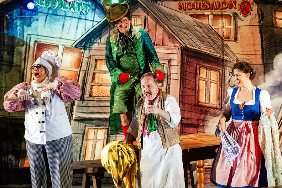 Lumpazivagabundus, Ensemble © Theaterverein Wiener Metropol Lumpazivagabundus, Ensemble © Theaterverein Wiener Metropol