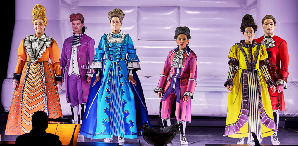 Villa Orlofsky, Ensemble © Marcel Urlaub / Volkstheater