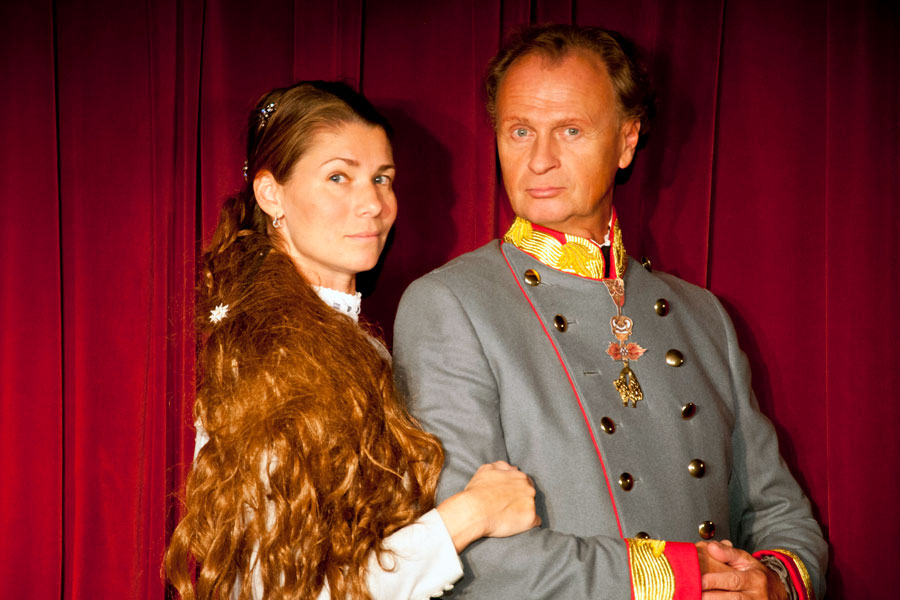 Catherine Oborny (Sisi), Kurt Hexmann (Kaiser Franz Joseph) © Stephanie Grünberger