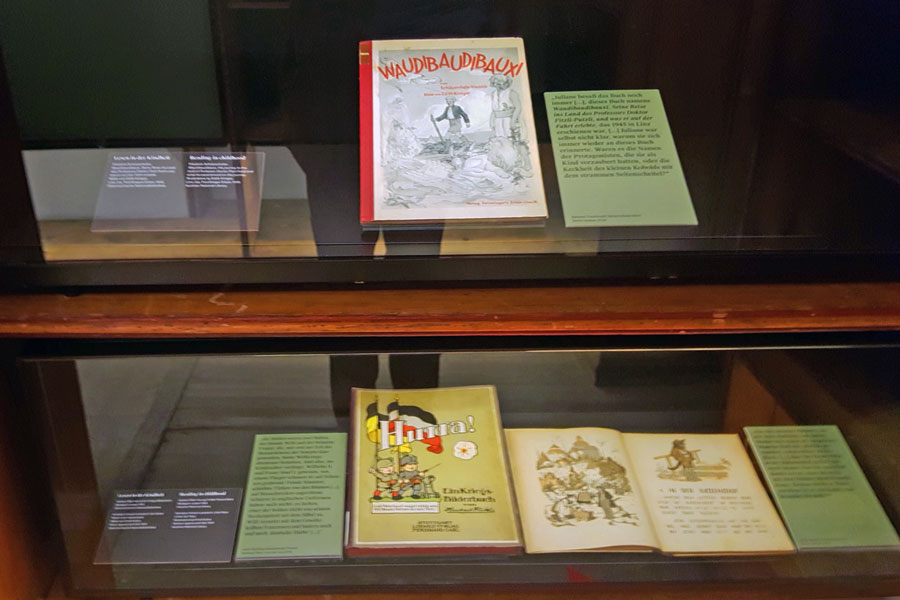 Woher wir kommen, Ausstellungsansicht  