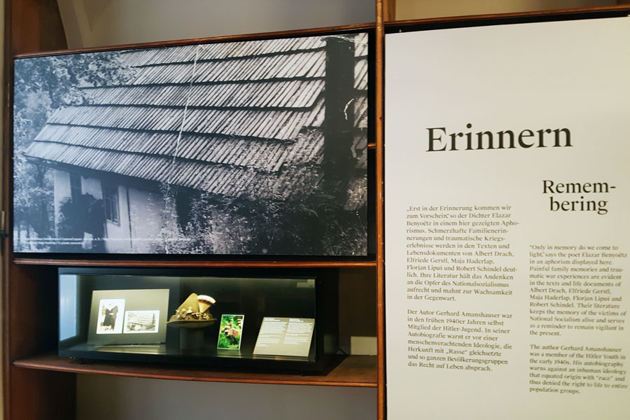 Woher wir kommen, Ausstellungsansicht  