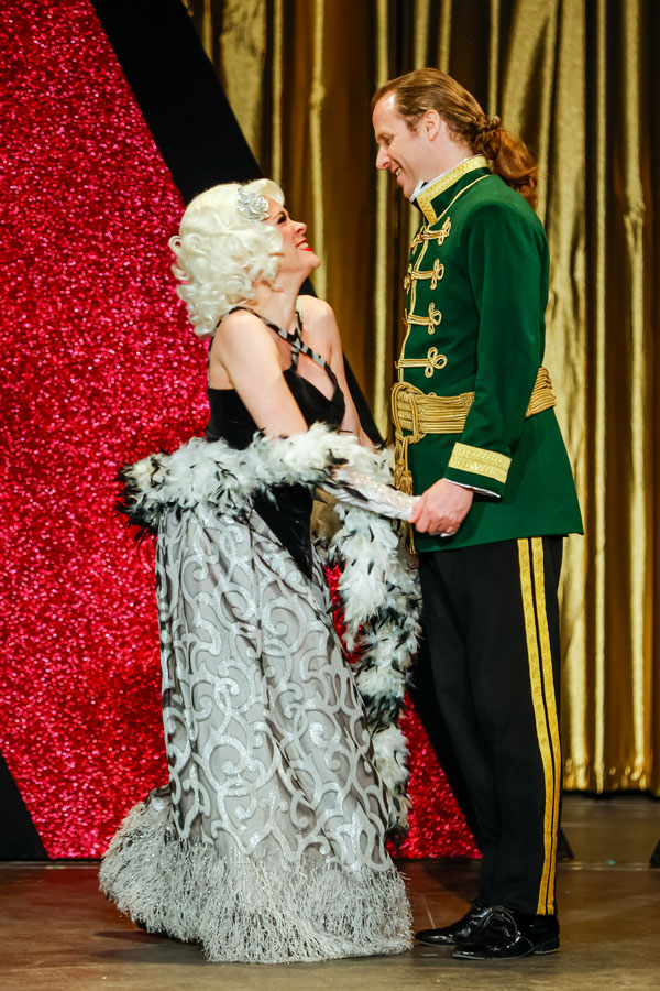 Sieglinde Feldhofer, Clemens Kerschbaumer © Christian Husar/Bühne Baden