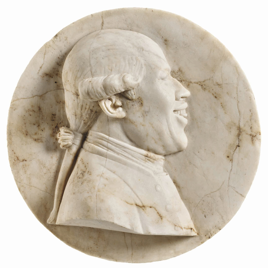  Franz Xaver Messerschmidt, Sogenanntes Selbstbildnis lachend, um 1777–83  Szépművészeti Múzeum 
