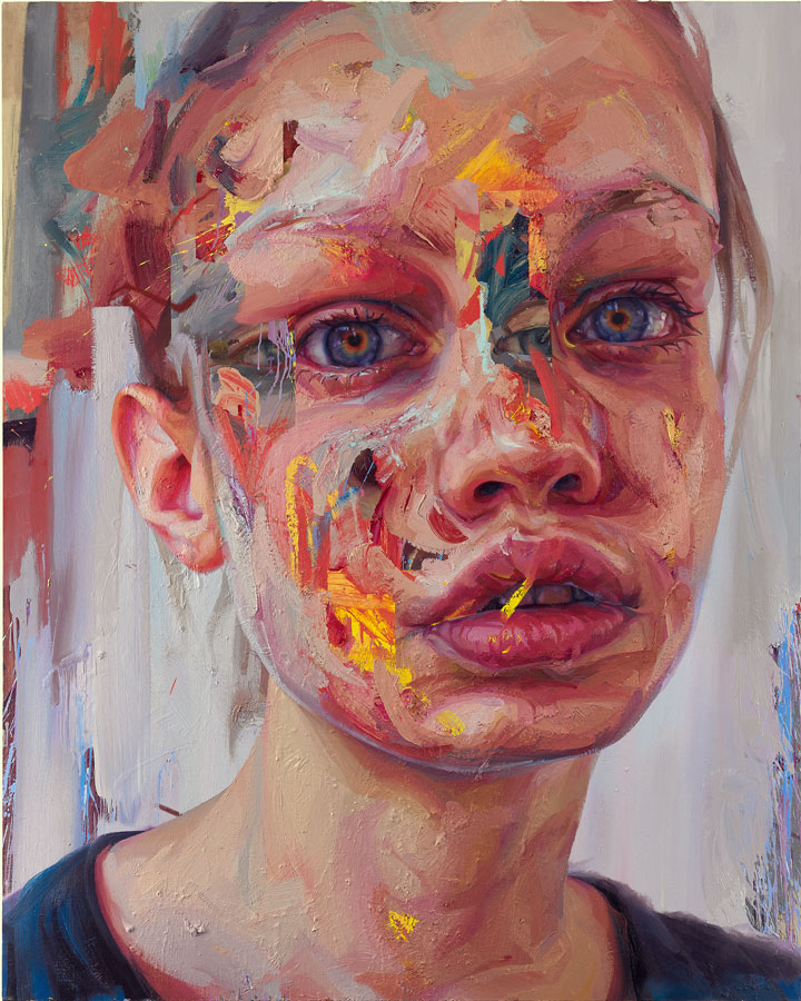 Jenny Saville Gaze, 2021–2024 © Jenny Saville / Bildrecht, Wien 2025 Foto: Prudence Cuming 