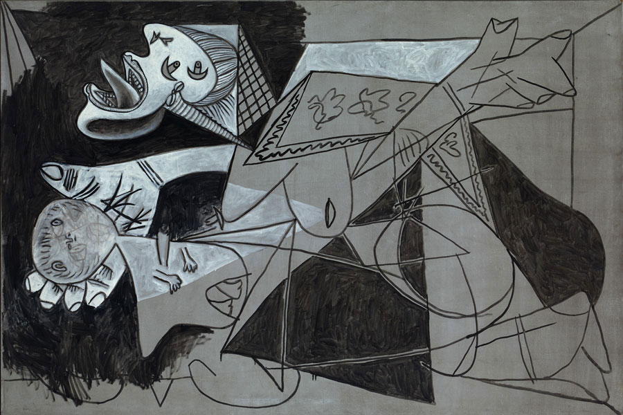 Pablo Picasso, Mutter und Kind (Studie zu Guernica), 1937, Museo Nacional Centro de Arte Reina Sofía Pablo Picasso, Mutter und Kind (Studie zu Guernica), 1937, Museo Nacional Centro de Arte Reina Sofía
