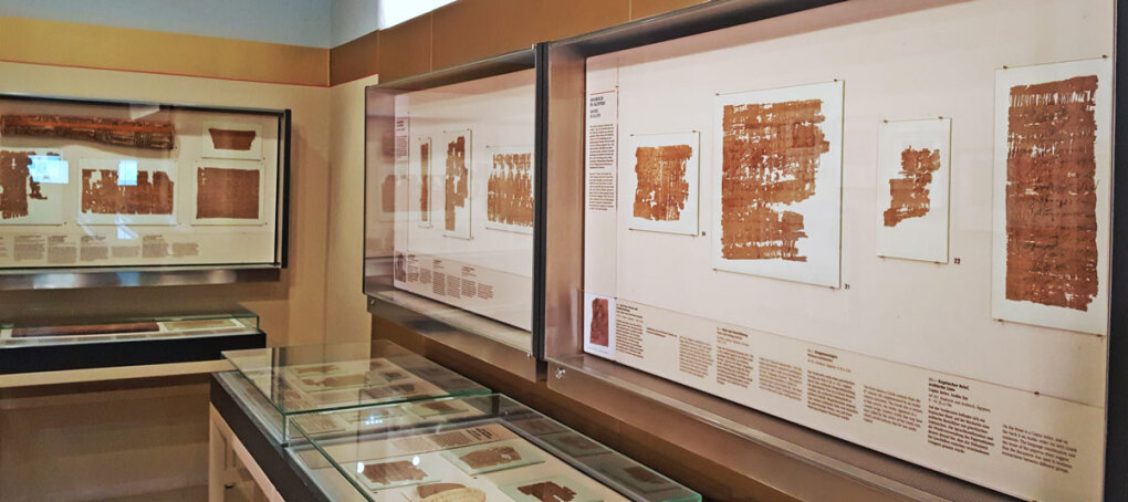 Die Macht der Worte, Ausstellungsansicht