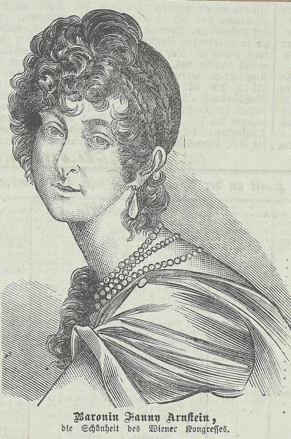 Unbekannt, "Baronin Fanny  Arnstein, die Schönheit des Wiener Kongresses.", 1872, Wien Museum 
