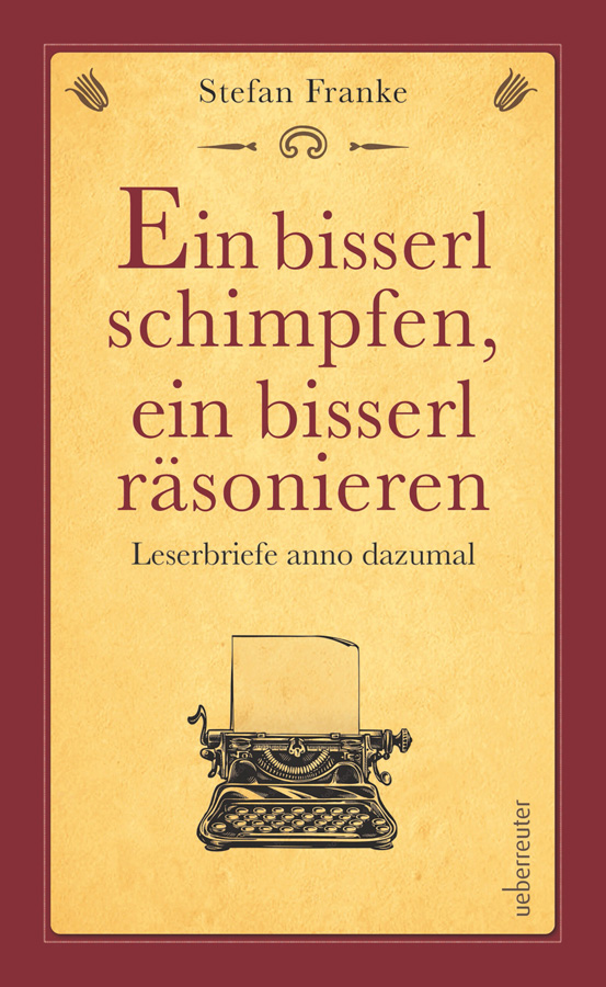 Ein bisserl schimpfen Cover 900