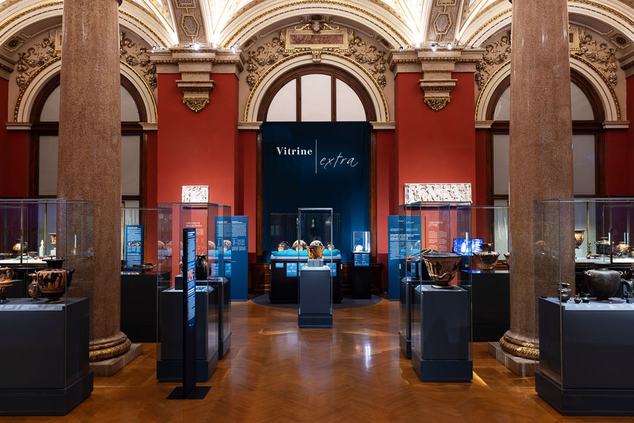 Zart geritzt, Ausstellungsansicht © KHM-Museumsverband