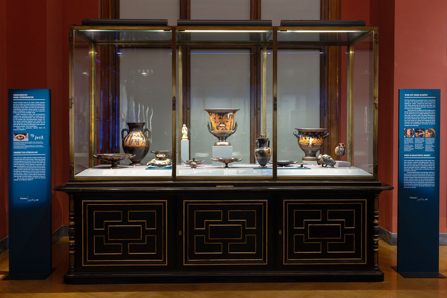 Zart geritzt, Ausstellungsansicht © KHM-Museumsverband