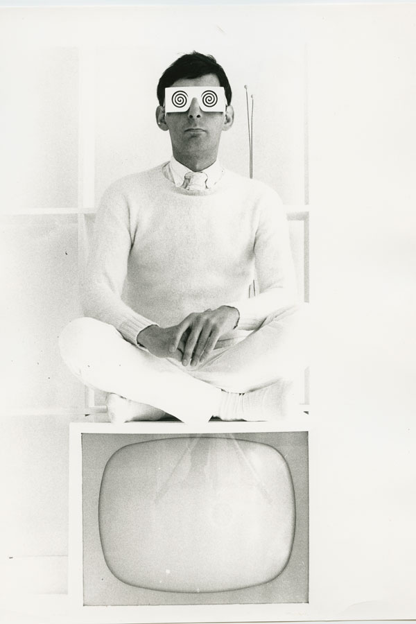 Porträt von Guy Mees, 1968–1969, Foto: Marc Poirier dit Caulier