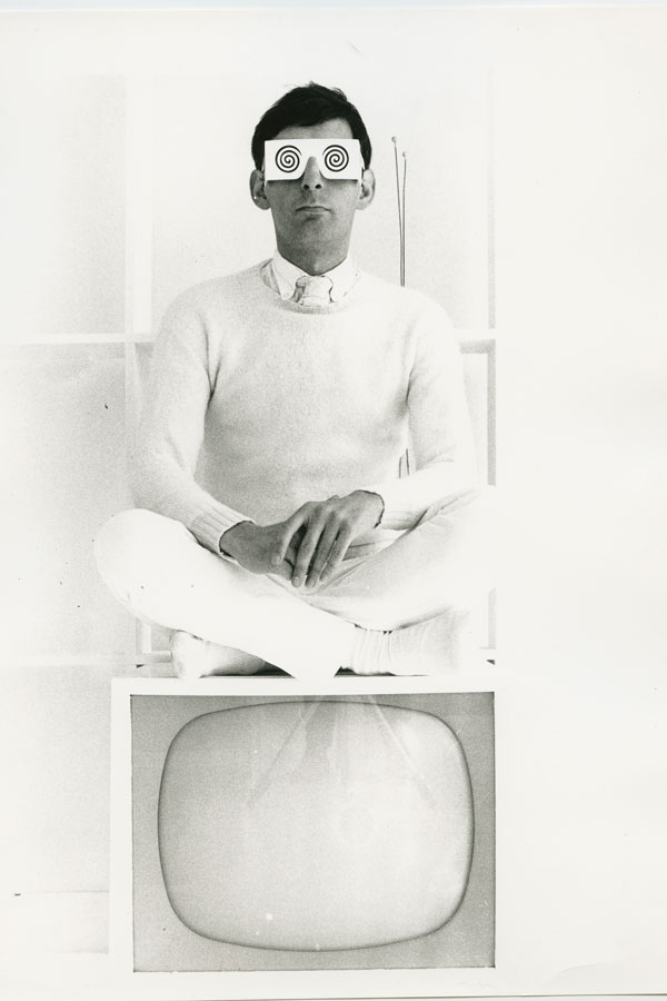 Porträt von Guy Mees, 1968–1969, Foto: Marc Poirier dit Caulier