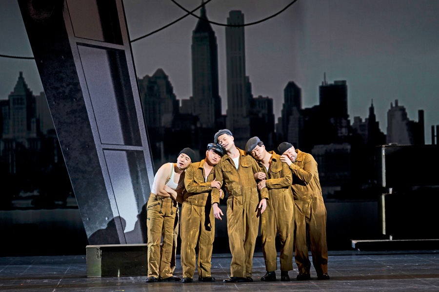 Markus Butter &amp; Chor der Oper Graz © Werner Kmetitsch, Oper Graz