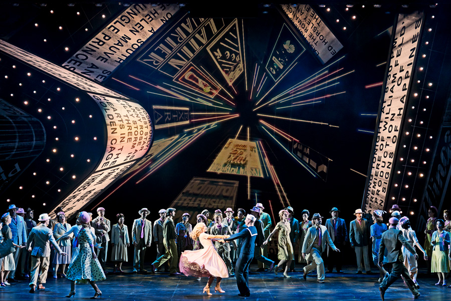 On the Town, Ensemble © Werner Kmetitsch, Oper Graz