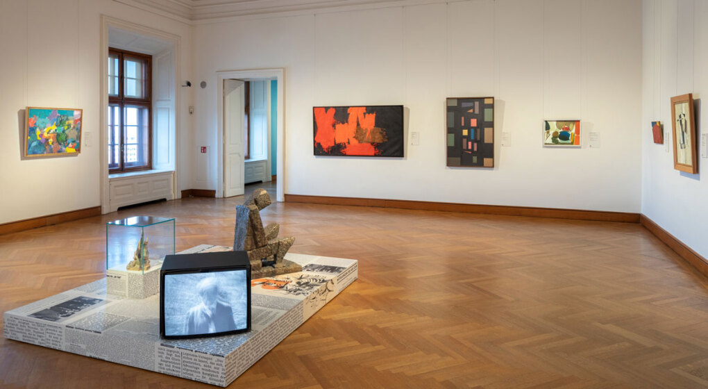  Ausstellungsansicht Schau! Die Sammlung Belvedere von Cranach bis EXPORT  Foto: Johannes Stoll 