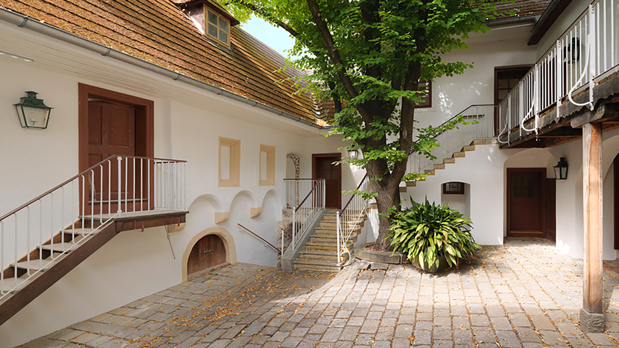 Beethoven Museum, Innenhof, 2017  Foto: Birgit und Peter Kainz