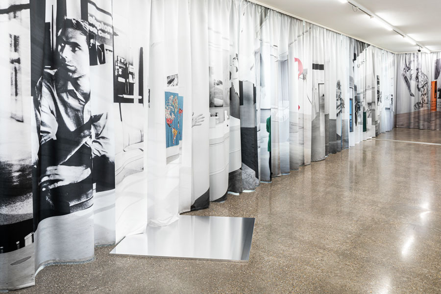 Ausstellungsansicht Jonathan Monk, Ltd Company, Foto: Johannes Stoll / Belvedere, Wien 