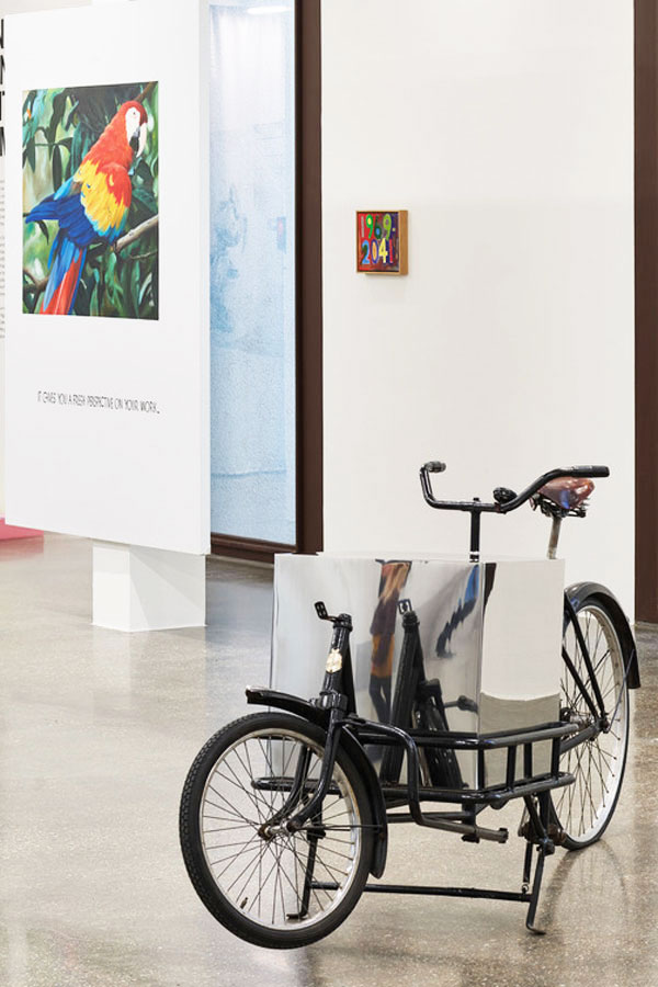 Ausstellungsansicht Jonathan Monk, Ltd Company, Foto: Johannes Stoll / Belvedere, Wien 