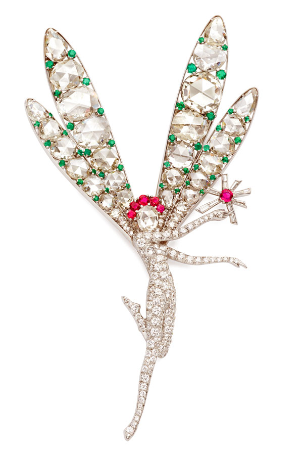 Kleine geflügelte Fee, Brosche 1941 © Sammlung Van Cleef & Arpels Kleine geflügelte Fee, Brosche 1941 © Sammlung Van Cleef & Arpels