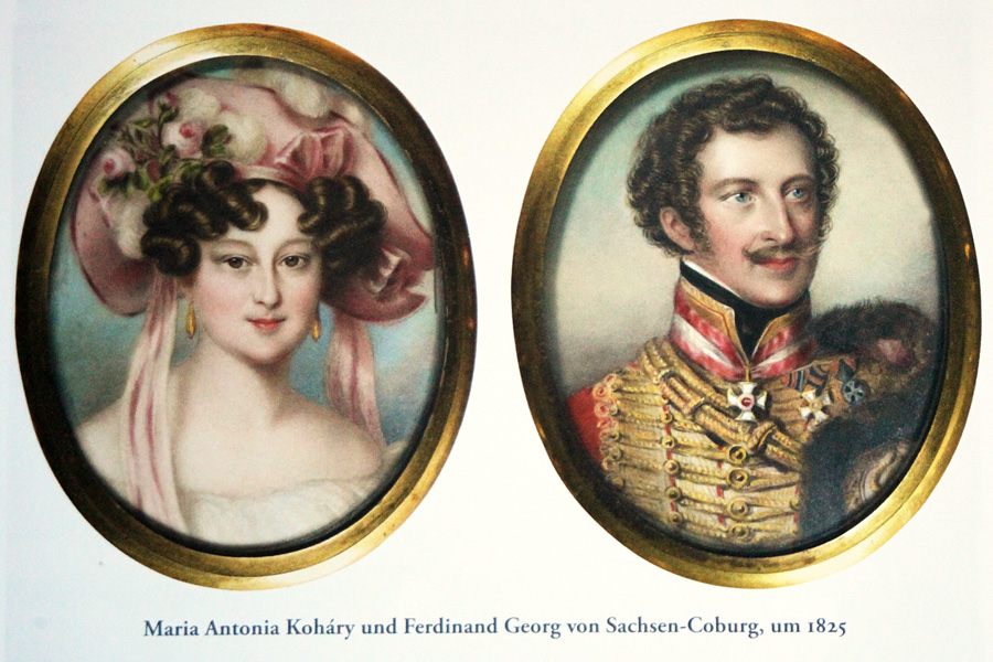 Maria A. Koháry & Ferdinand G. von Sachen-Coburg,Illustration aus dem besprochenen Buch