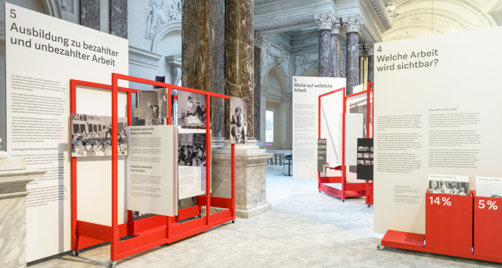 Alles Arbeit, Austellungsansicht © Klaus Pichler/hdgö