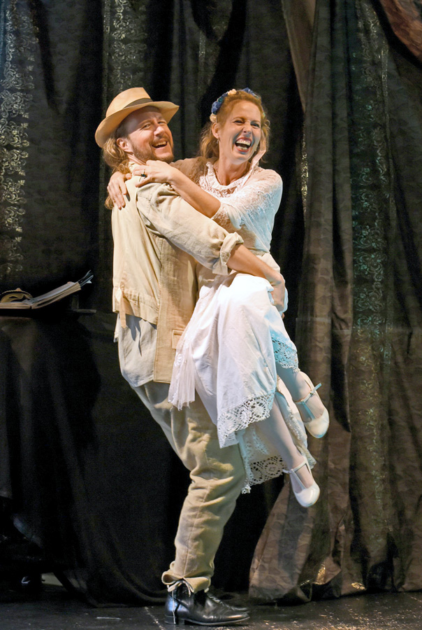 Max Sahlinger (Masetto), Kerstin Grotrian (Zerlina) © Christa Fuchs) 