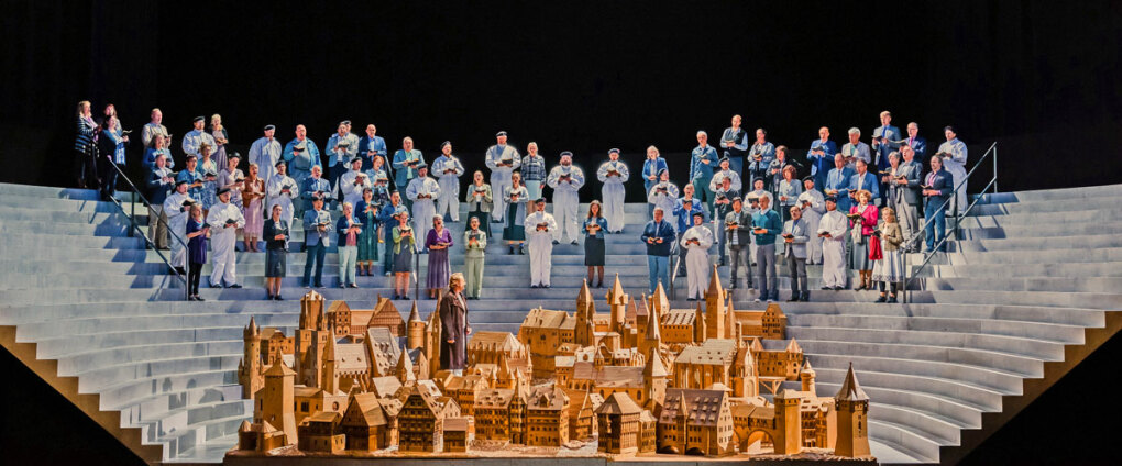 Die Meistersinger von Nürnberg, Ensemble, Bühne © Kirsten Nijhof