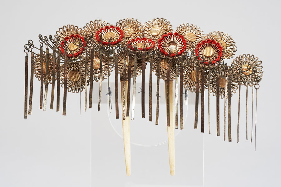 Haarnadel, Sammlung Heinrich von Siebold © KHM-Museumsverband, Weltmuseum Wien Haarnadel, Sammlung Heinrich von Siebold © KHM-Museumsverband, Weltmuseum Wien