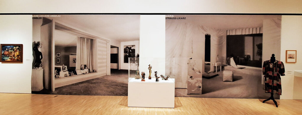 Wiener Moderne. Weiblich. Widerständig, Ausstellungsansicht Wiener Moderne. Weiblich. Widerständig, Ausstellungsansicht
