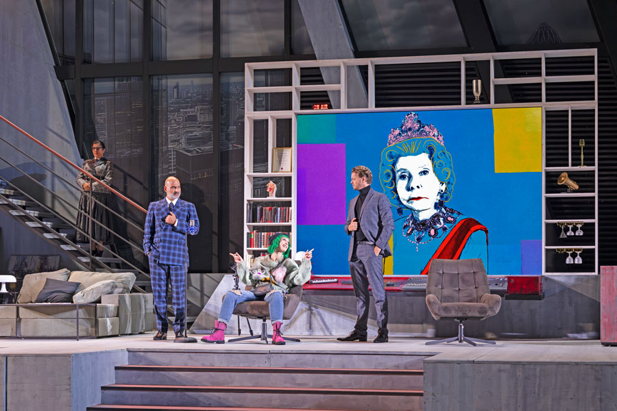 Shlomit Butbul, Ramin Dustdar, Anna Rosa Döller, Mark Seibert, Dolores Schmidinger als Queen 