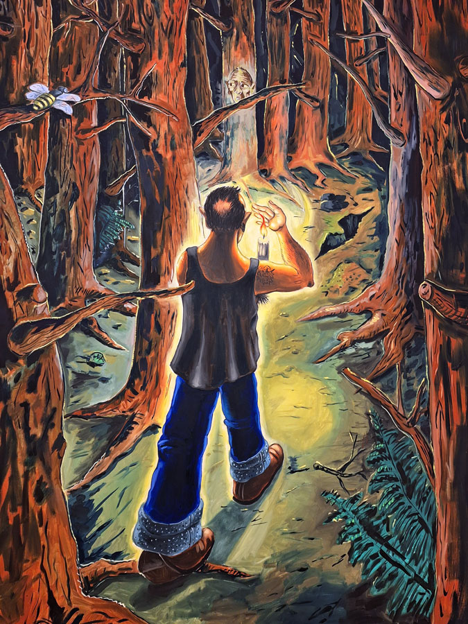 Jörg Immendorff, Wartebiene, 1991, 1992