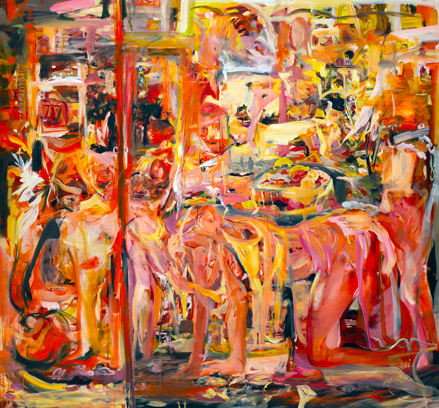 Cecily Brown Cherries and Pearls, 2020 ALBERTINA, Vienna – Leihgabe der Dames Collection, Berlin 