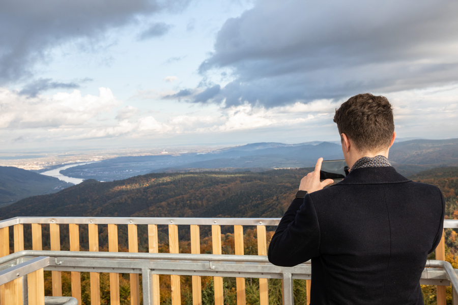 Aussichtswarte Seekopf von Heep & Schillinger  im Dunkelsteinerwald © eSeL.at/Lorenz Seidler