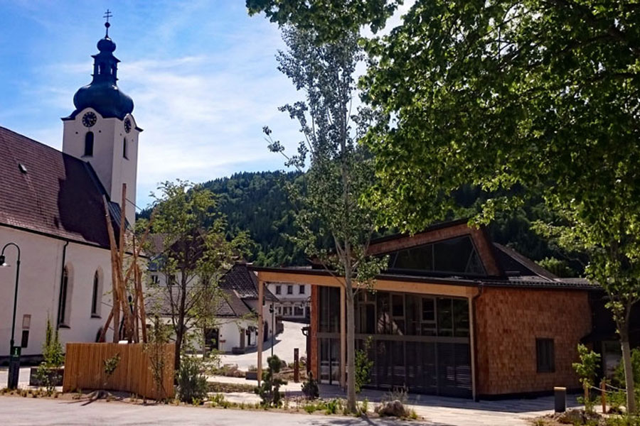 Das Haus der Wildnis im Zentrum von Lunz am See