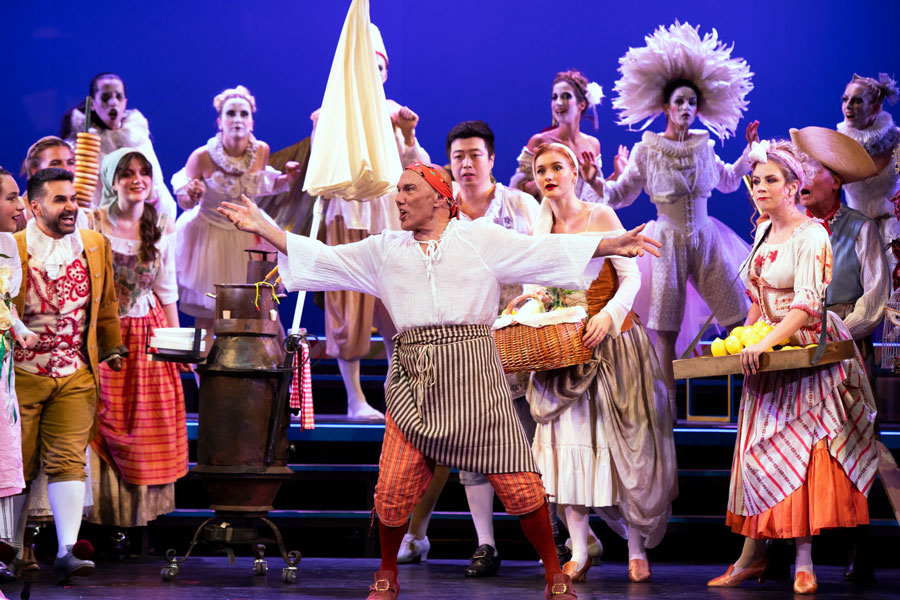 Wolfgang Dosch, Tanzensemble, Chor des Lehár Festivals © Foto Hofer (www.fotohofer.at)