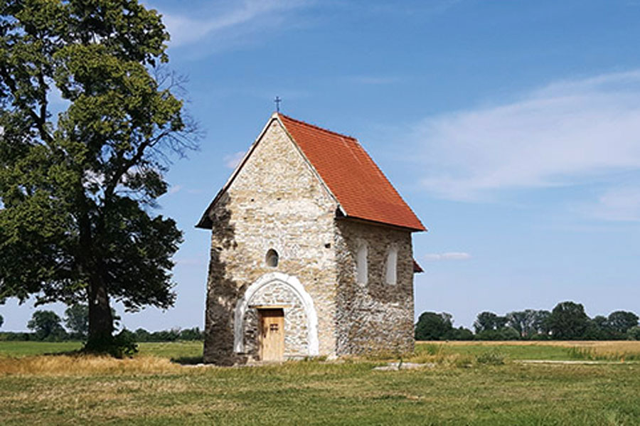 Abb. 38: Die Margarethenkirche von Kopčany (9. Jh.)