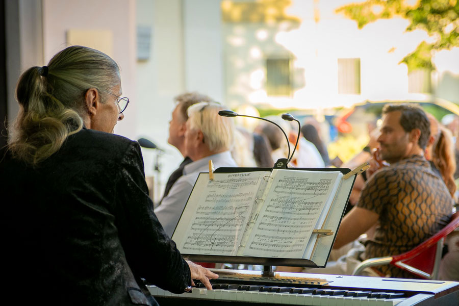 Frizz Fischer am Keyboard © Andreas Hafenscher / KBB