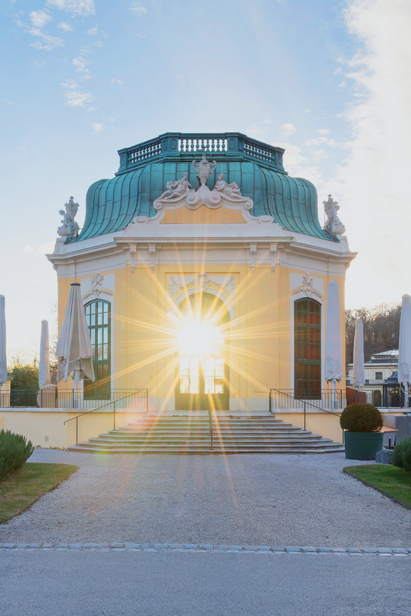 Kaiserpavillon am Morgen des 13. Mai © Daniel Zupanc
